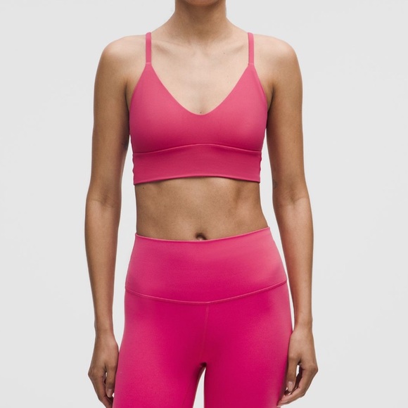 lululemon athletica Other - Lululemon Athletica Pink Focuser Scoop Nulu Sports Bra - Size XS